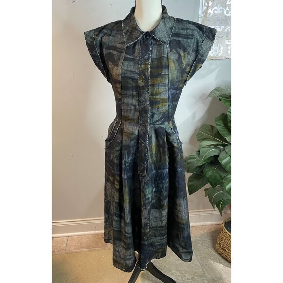 Babette Women's Sleeveless Button-Front Dress Size Small - Picture 5 of 16